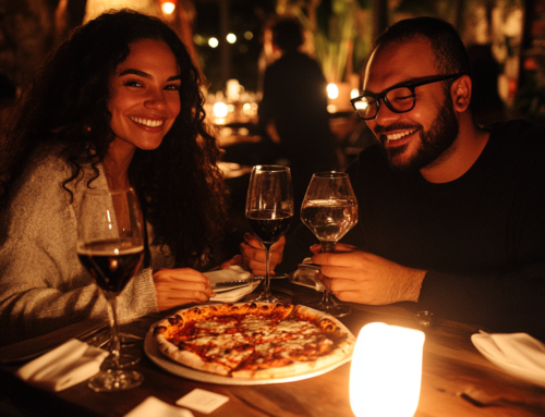 Nada como uma boa pizza artesanal feita no forno a lenha!