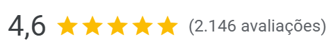 Google-Review 4,6/5 Estrelas - 2.146 avaliações