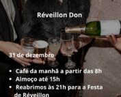 O ano muda. O tempo desacelera. A gente celebra. ✨ 31/12 e 01/01 Nosso ritmo acompanha o seu. 🥂✨