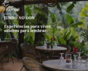 Acompanhe os eventos do Don Vivências de Junho 🤍