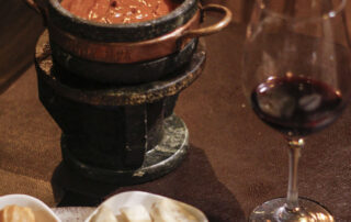 Fondue Doce de Leite - mesa
