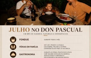 Julho chegou e o Don Pascual está ainda mais especial! Este mês preparamos experiências para você viver momentos inesquecíveis. 🤎