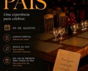 Neste Dia dos Pais, celebre quem sempre esteve ao seu lado com um almoço especial em meio à natureza, boa gastronomia e momentos que ficarão na memória. 🌿 No dia 09 de agosto, todos os pais que almoçarem no Don Pascual recebem um Day Use de presente para aproveitar em outra data e ainda concorrem a uma estadia. Porque o melhor presente não é um objeto. É viver momentos inesquecíveis ao lado de quem você ama. 📲 Garanta sua reserva: (21) 97018-6668